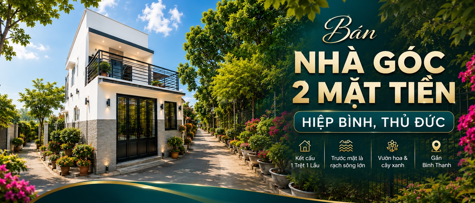 Nhà 2 mặt tiền Hiệp Bình